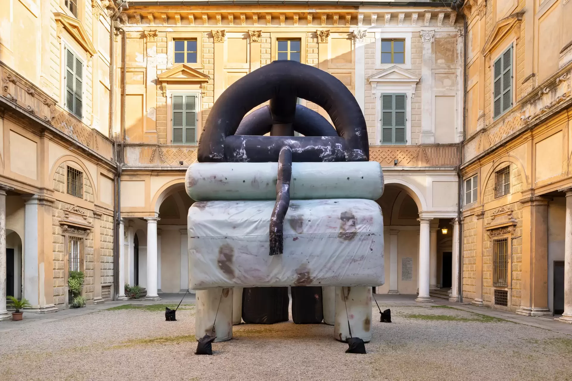 Marta Pierobon, installation view at Palazzo Affaitati, Cremona Contemporanea | Art Week 2025. Courtesy of the artist and Cremona Contemporanea | Art Week, ph. Rossetti/Chico