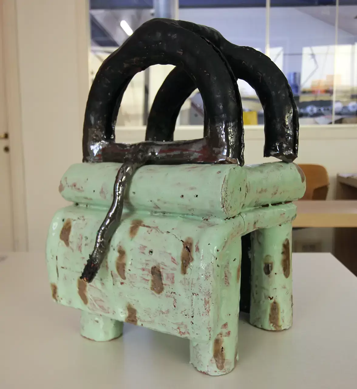 Scultura 'GreenHouse' di Marta Pierobon