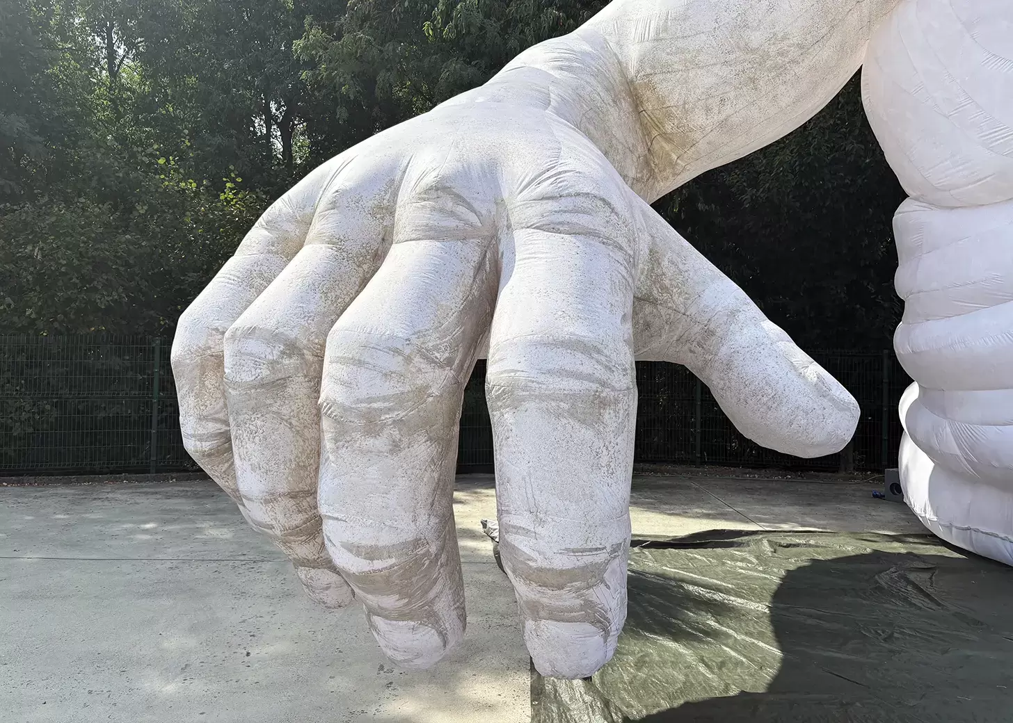 Gonfiaggio della mano