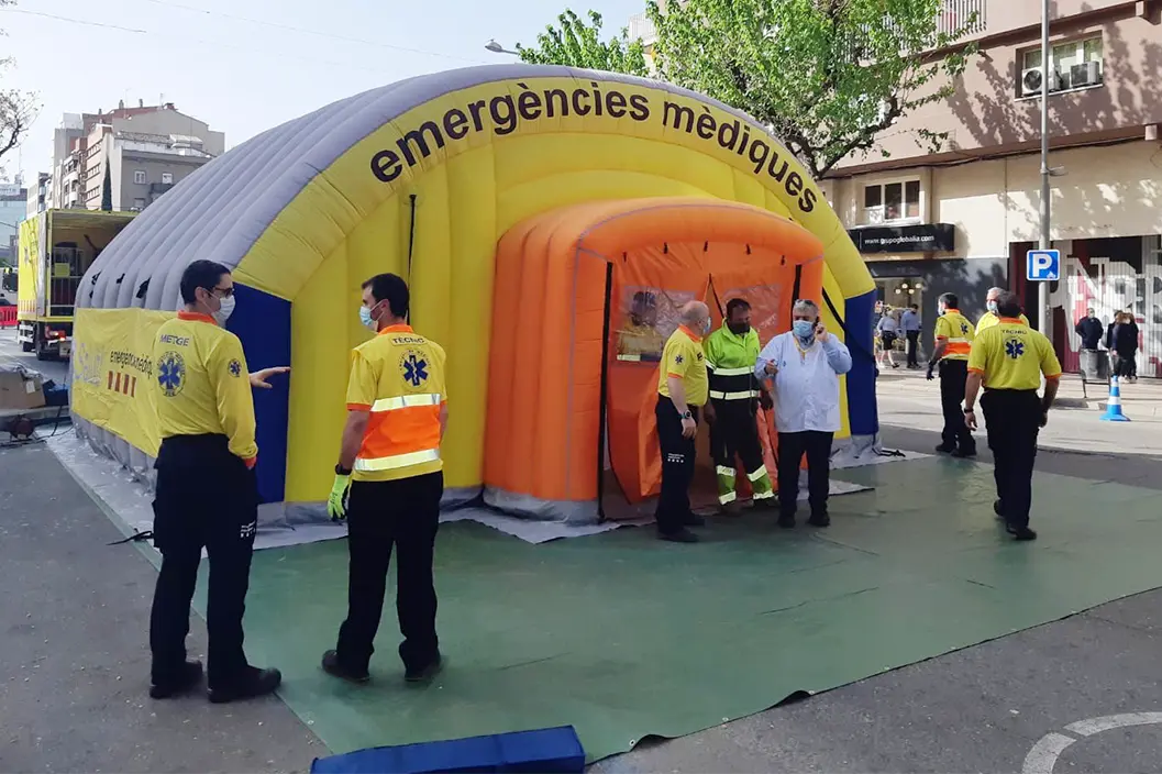 Tenda Pneumatica modello Premium foto